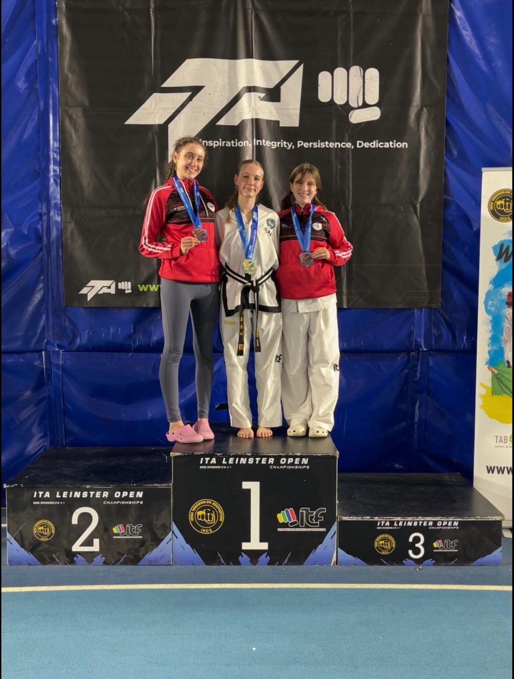 Adults compete too, and they medal
